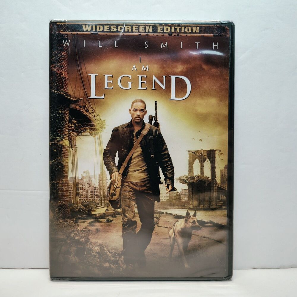 I am Legend Widescreen Edition DVD 2008 Will Smith New Unopened